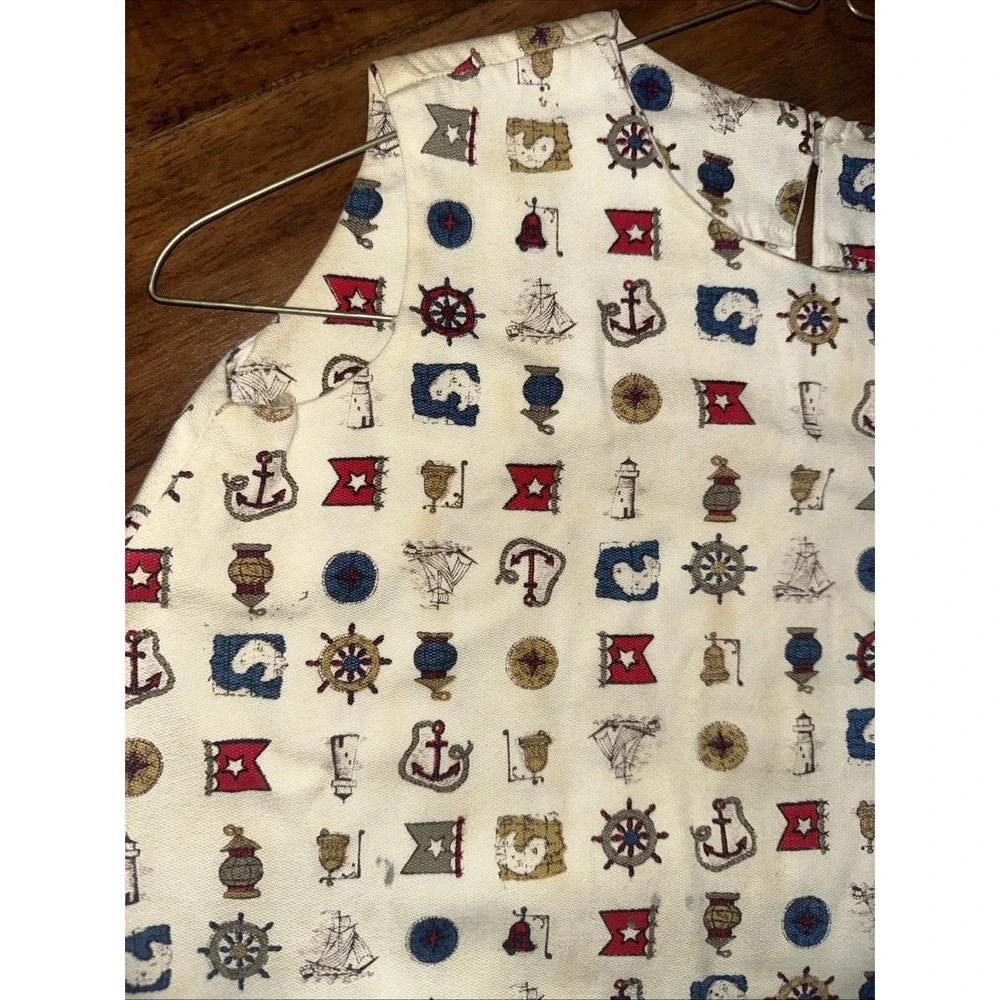 1950s children's blouse J. MANES CO INC Sailor Themed Dress Blouse